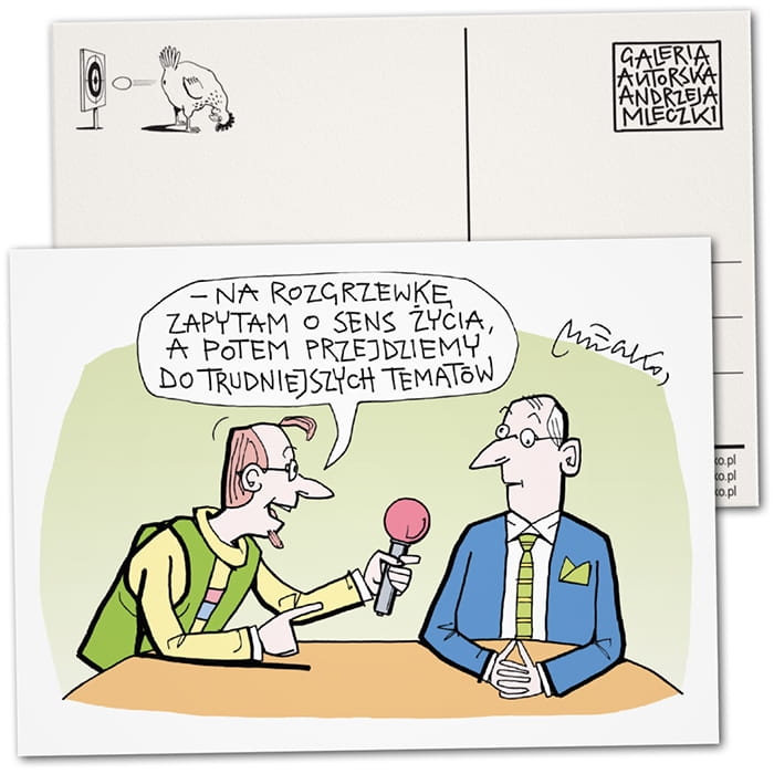 Pocztówka - Sens życia