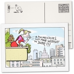 Pocztówka - Pocałujcież (ona)