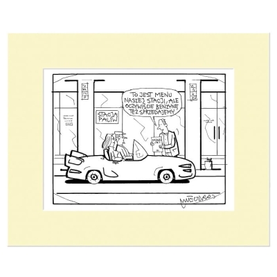 Oryginał - Benzynę też sprzedajemy