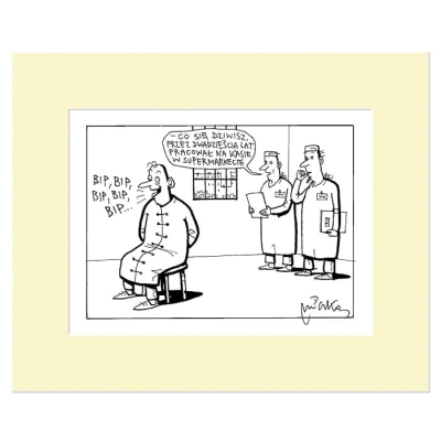 Oryginał - Pracował na kasie