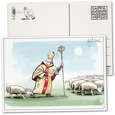 Pocztówka - Arcybiskup 