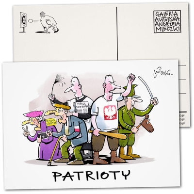 Pocztówka - Patrioty