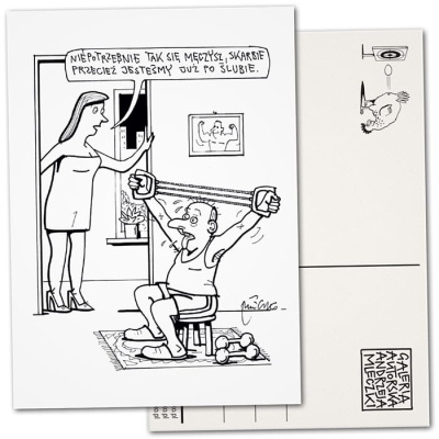 Pocztówka - Po ślubie