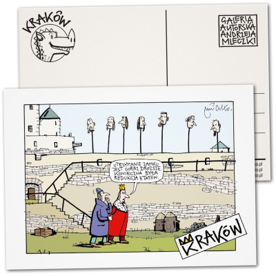 Pocztówka - Redukcja etatów