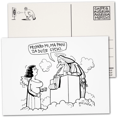 Pocztówka - Za duże cycki
