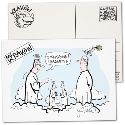 Pocztówka - Z Krakowa