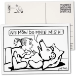 Pocztówka - Misiu