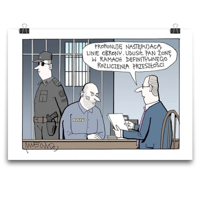 Plakat - Linia obrony