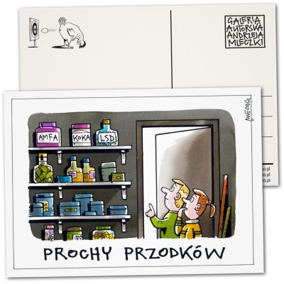 Pocztówka - Prochy przodków