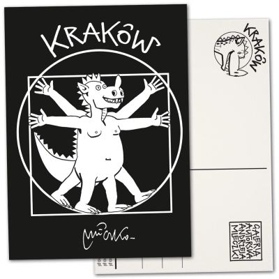 Pocztówka - Smok Leonardo