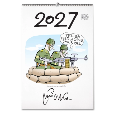 Kalendarz 2027 - Ścienny
