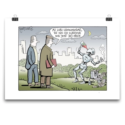 Plakat - Nic, co ludzkie