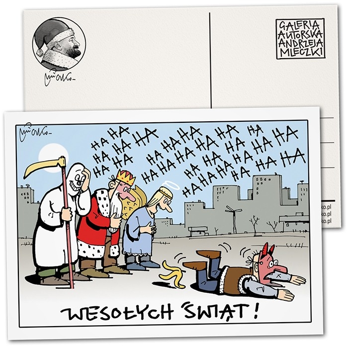Pocztówka - Hahahaha